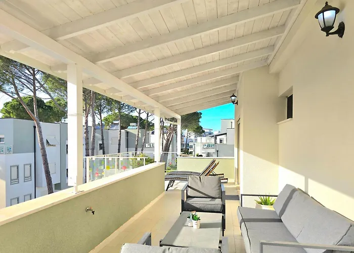 Perla Penthouse - Happy Apartment Plazhi San Pietro